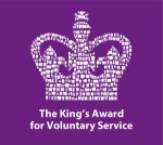 King's Award for Voluntary Service logo